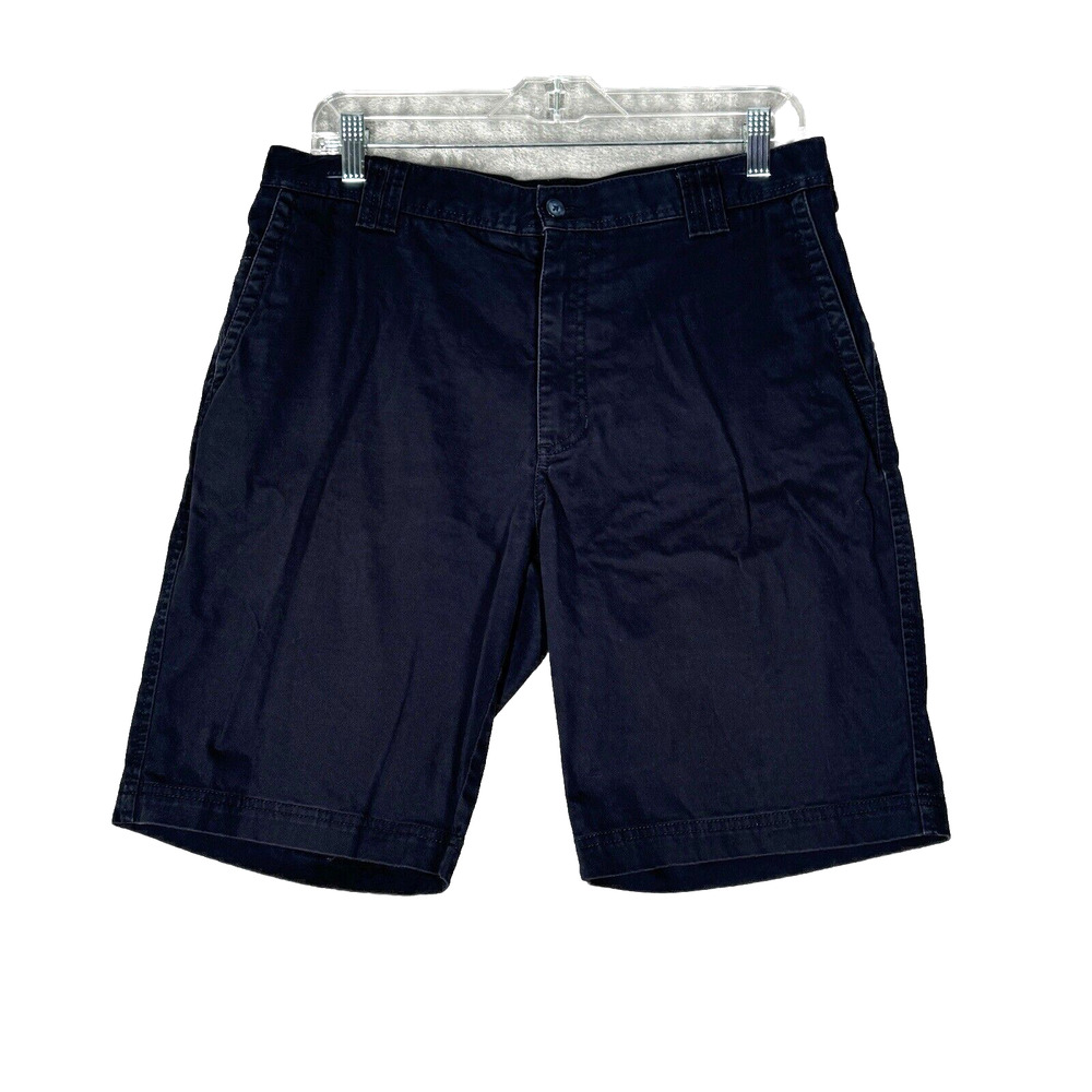Tori Richard Shorts Mens 33 Navy Blue Preppy‎ Summer Casual Neutral Minimalist